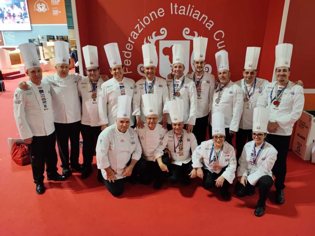 Campionati-di-Cucina Italiana-Culinary team Palermo